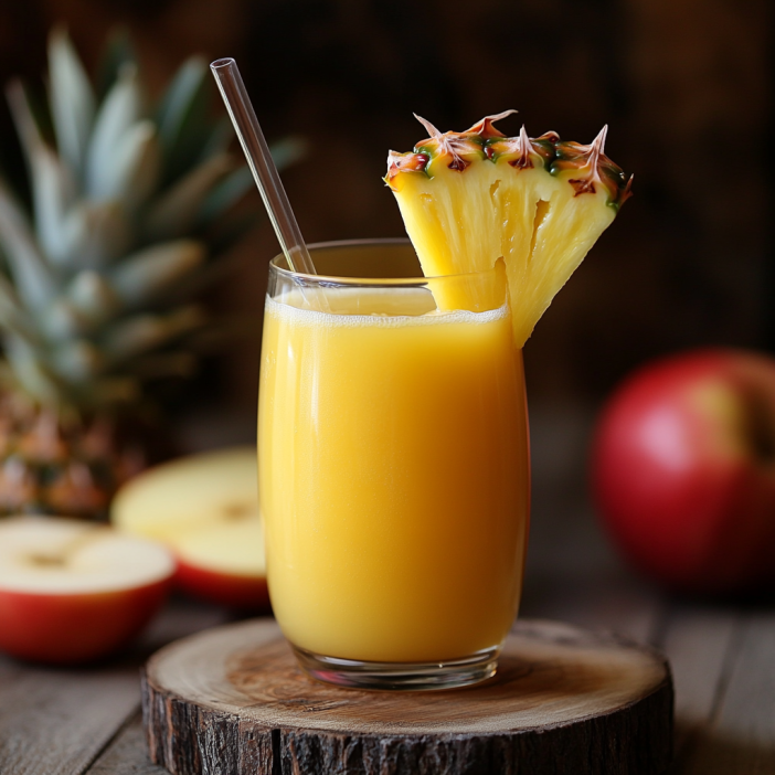 Ananas-Apfel-Saft