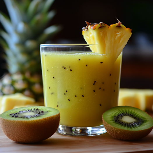 Kiwi-Ananas-Saft