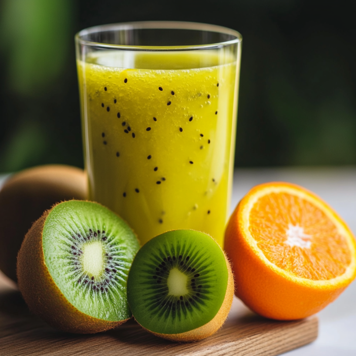 Kiwi-Orangen-Saft